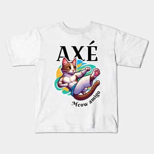 Axé, meow amigo Kids T-Shirt